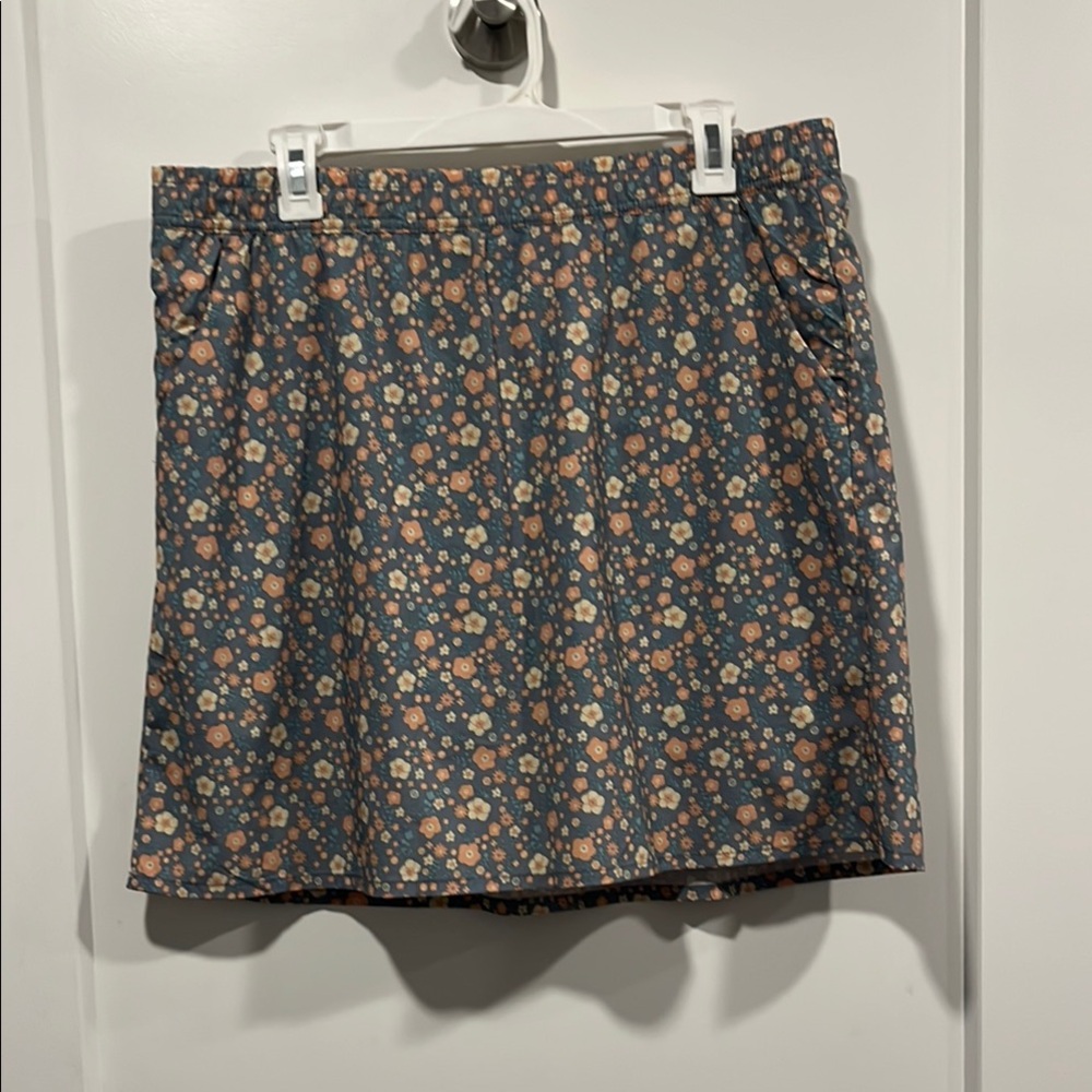 Pacific Trail Blue Mini Skort